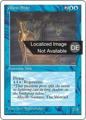 Magic: The Gathering - Geisterschiff - Fourth Edition