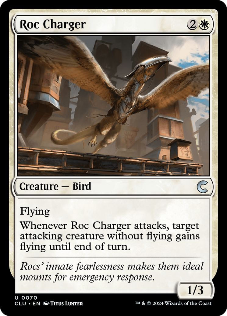 Magic: The Gathering - Roc Charger - Ravnica: Clue Edition