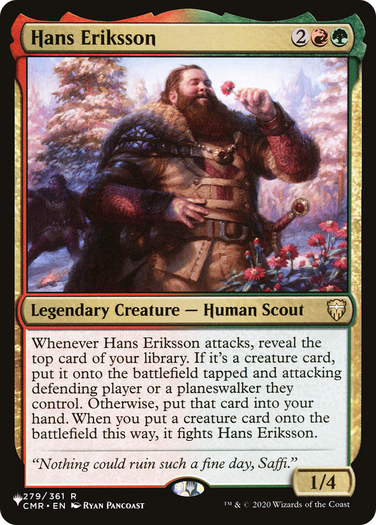 Magic: The Gathering - Hans Eriksson - The List