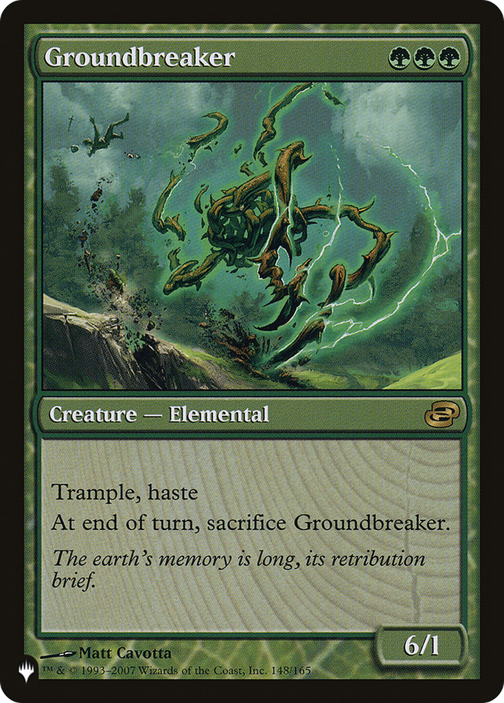 Magic: The Gathering - Groundbreaker - The List