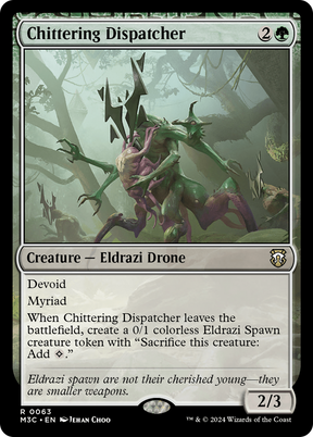 Magic: The Gathering - Chittering Dispatcher - Modern Horizons 3 Commander