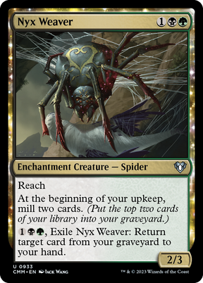 Magic: The Gathering - Nyx Weaver - Commander Masters