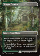 Magic: The Gathering - Temple Garden // Temple Garden Foil - Lorwyn Eclipsed
