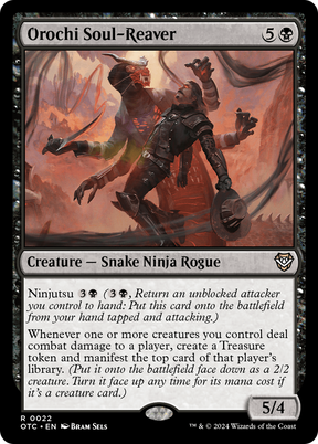 Magic: The Gathering - Orochi Soul-Reaver - Outlaws of Thunder Junction Commander