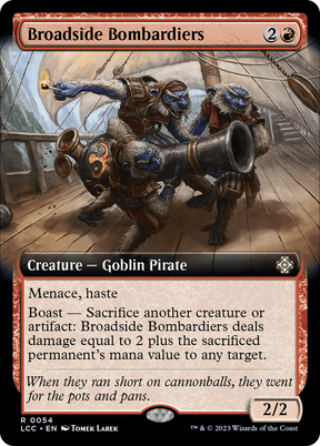 Magic: The Gathering - Broadside Bombardiers Foil - The Lost Caverns of Ixalan Commander