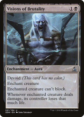 Magic: The Gathering - Visions of Brutality Foil - Oath of the Gatewatch