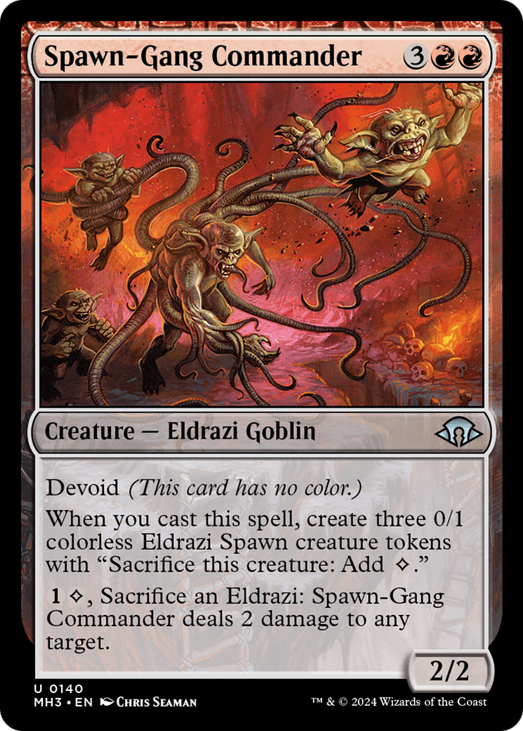 Magic: The Gathering - Spawn-Gang Commander Foil - Modern Horizons 3
