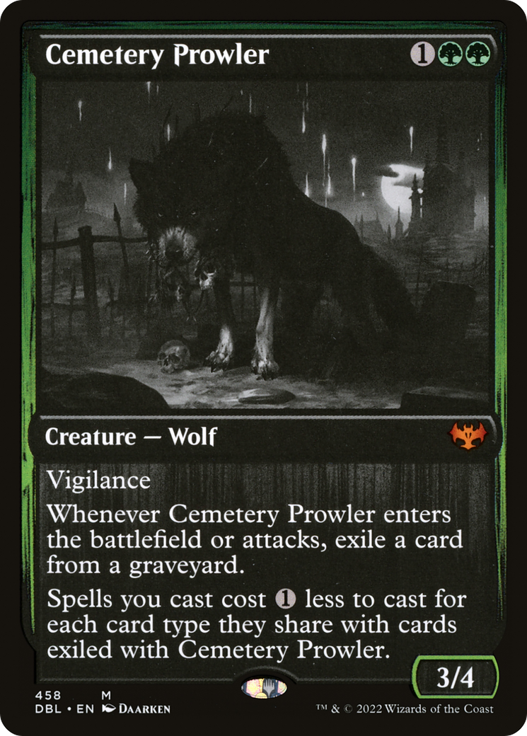 Magic: The Gathering - Cemetery Prowler - Innistrad: Double Feature