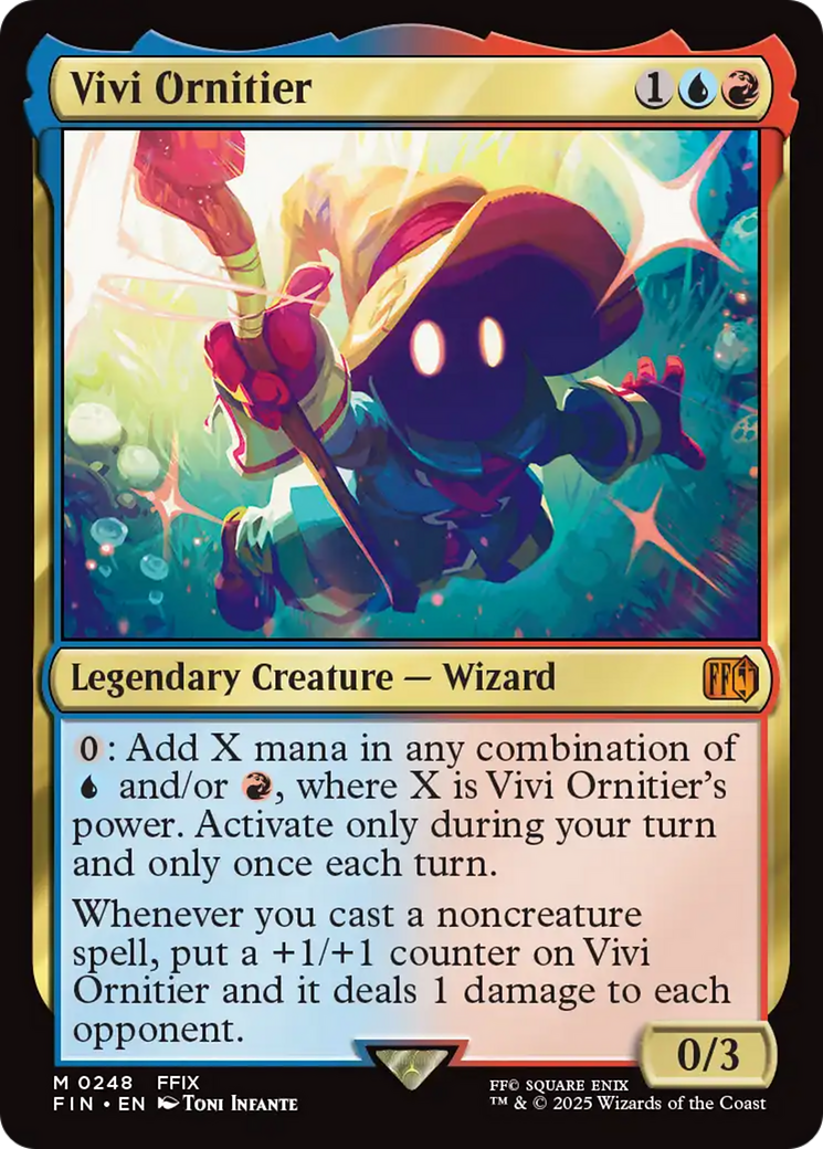 Magic: The Gathering - Vivi Ornitier Foil - Final Fantasy