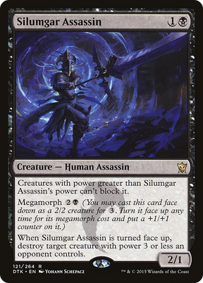 Magic: The Gathering - Silumgar Assassin Foil - Dragons of Tarkir