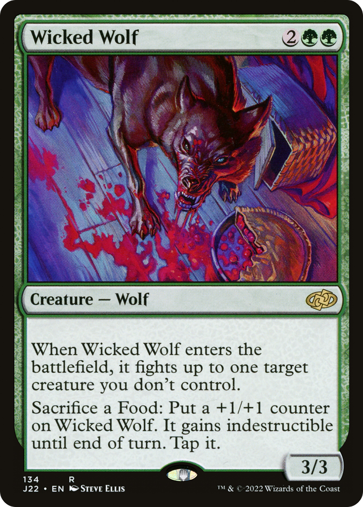 Magic: The Gathering - Wicked Wolf - Jumpstart 2022