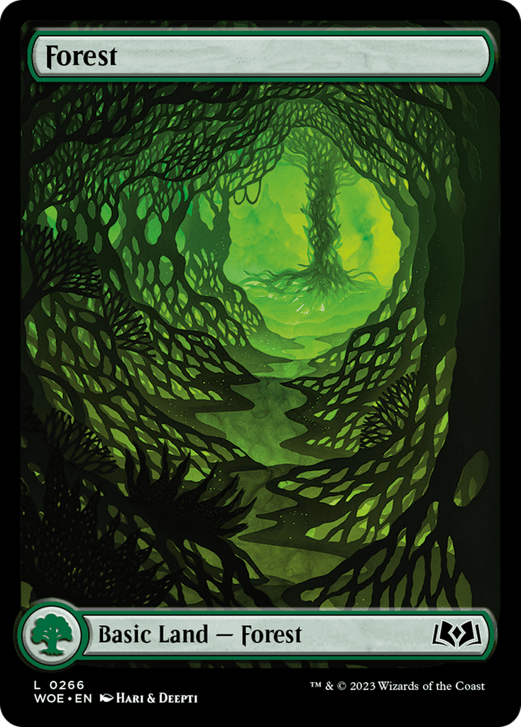 Magic: The Gathering - Forest - Wilds of Eldraine