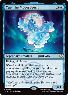 Magic: The Gathering - Yue, the Moon Spirit Foil - Avatar: The Last Airbender
