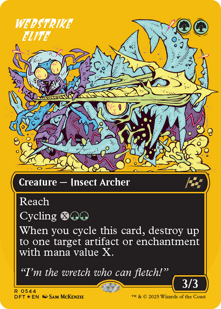 Magic: The Gathering - Webstrike Elite Foil - Aetherdrift