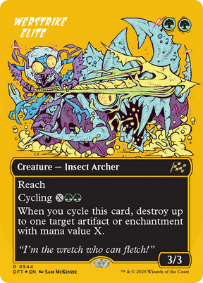 Magic: The Gathering - Webstrike Elite Foil - Aetherdrift
