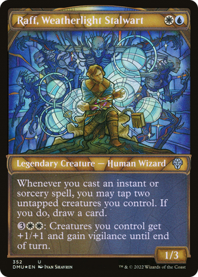 Magic the Gathering - Raff, Weatherlight Stalwart Foil - Dominaria United
