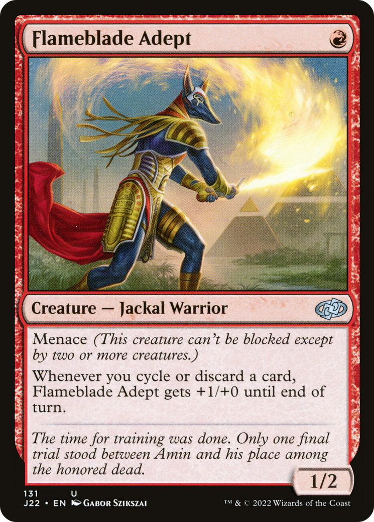 Magic: The Gathering - Flameblade Adept - Jumpstart 2022