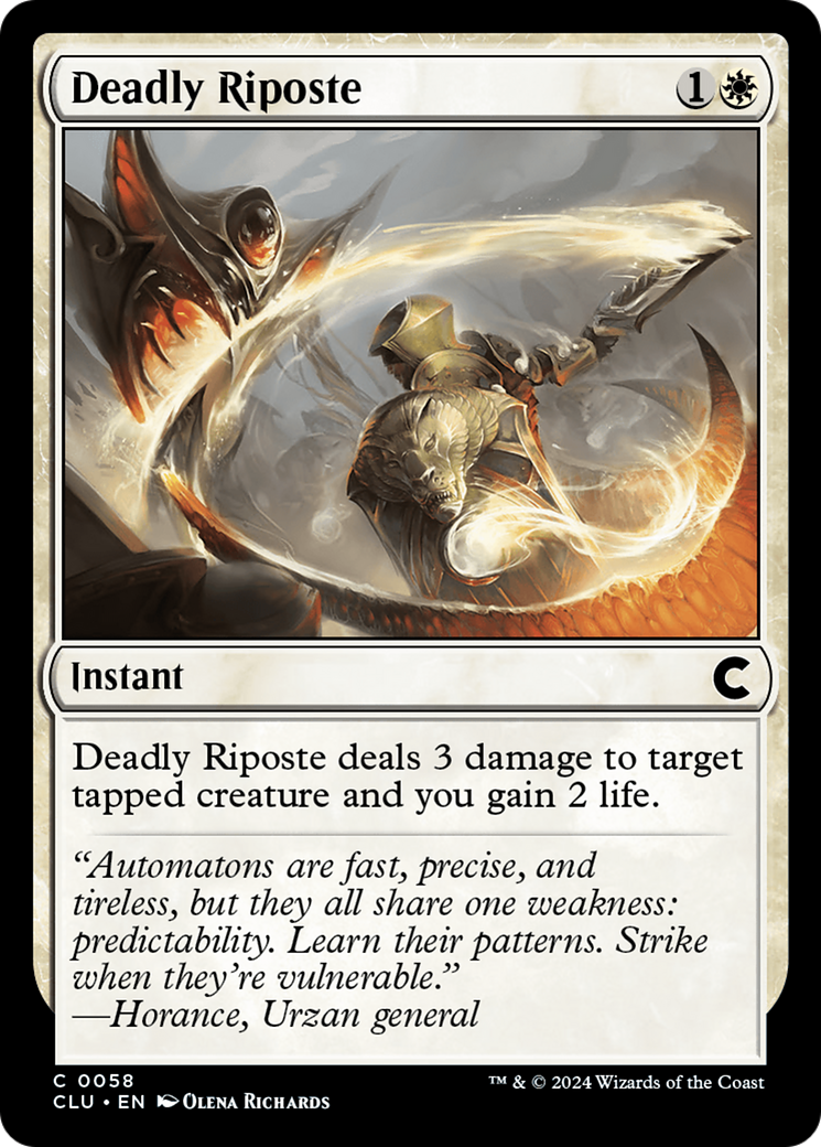 Magic: The Gathering - Deadly Riposte - Ravnica: Clue Edition