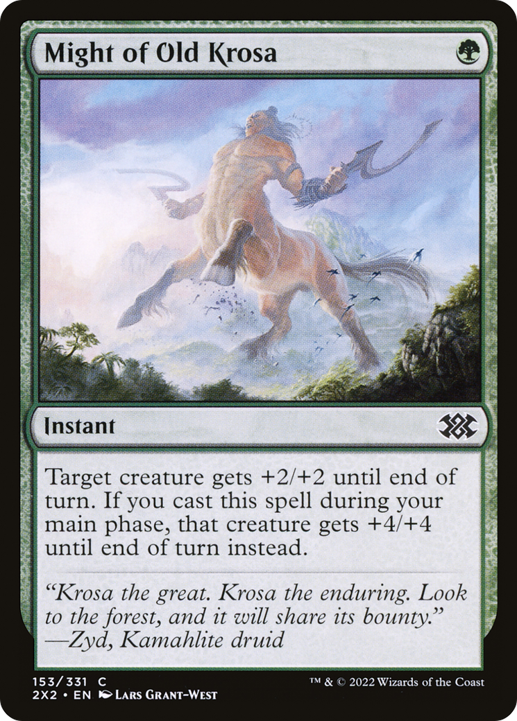 Magic: The Gathering - Might of Old Krosa - Double Masters 2022