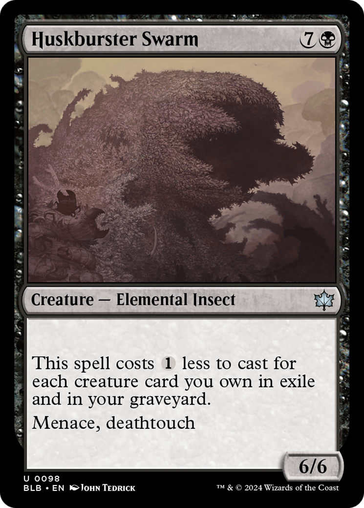 Magic: The Gathering - Huskburster Swarm Foil - Bloomburrow