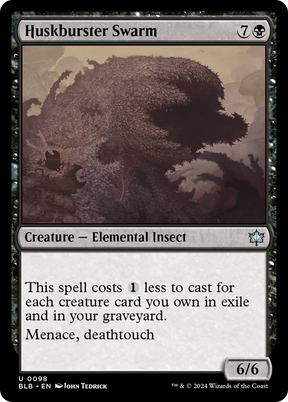 Magic: The Gathering - Huskburster Swarm Foil - Bloomburrow