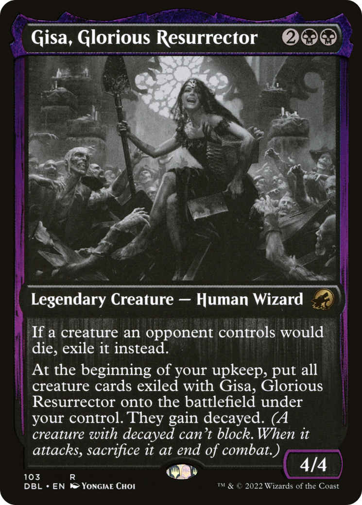 Magic: The Gathering - Gisa, Glorious Resurrector Foil - Innistrad: Double Feature