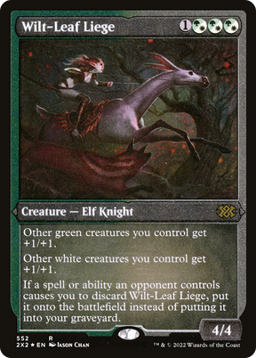 Magic: The Gathering - Wilt-Leaf Liege Foil - Double Masters 2022