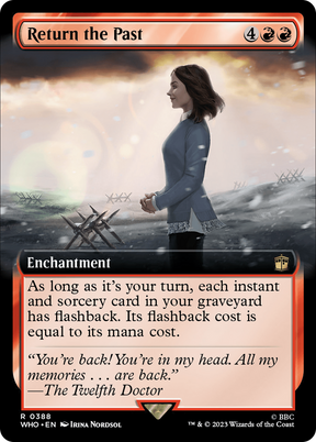 Magic: The Gathering - Return the Past Foil - Doctor Who