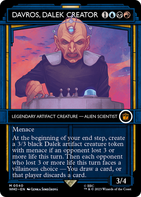 Magic: The Gathering - Davros, Dalek Creator - Doctor Who