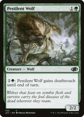Magic: The Gathering - Pestilent Wolf - Jumpstart 2022