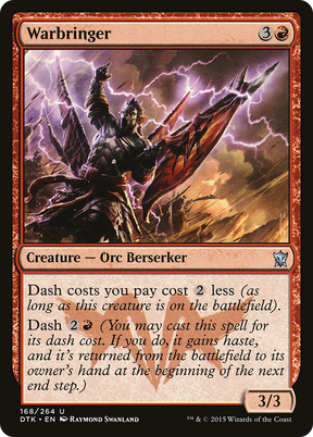 Magic: The Gathering - Warbringer Foil - Dragons of Tarkir