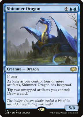 Magic: The Gathering - Shimmer Dragon - Jumpstart 2022