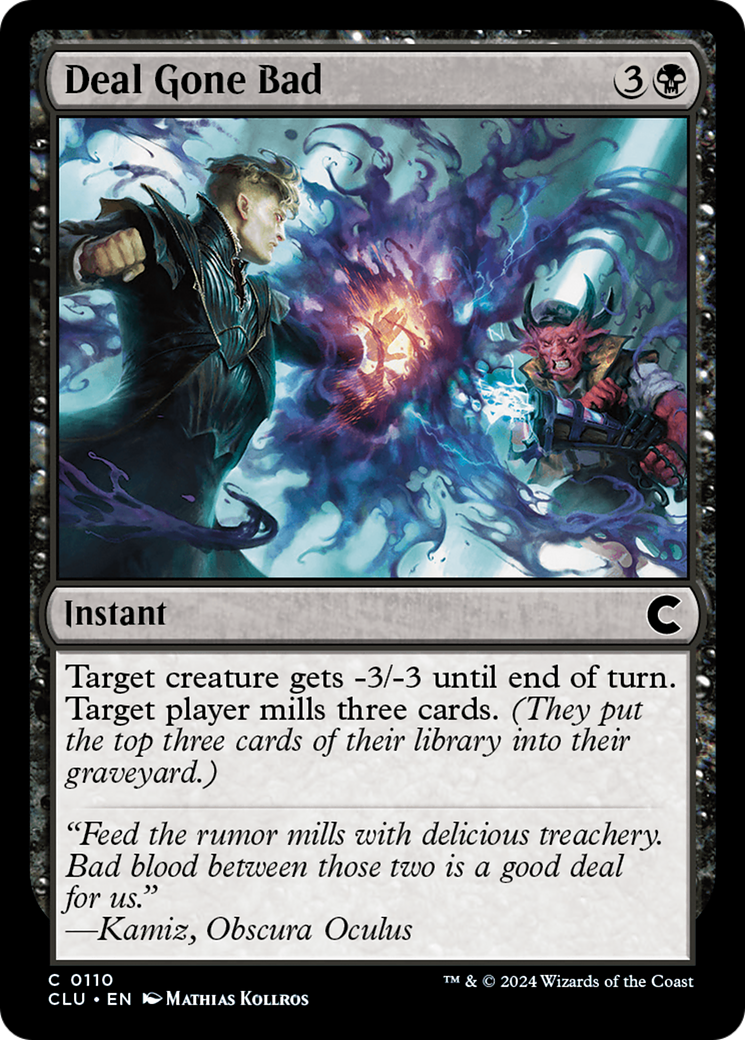 Magic: The Gathering - Deal Gone Bad - Ravnica: Clue Edition