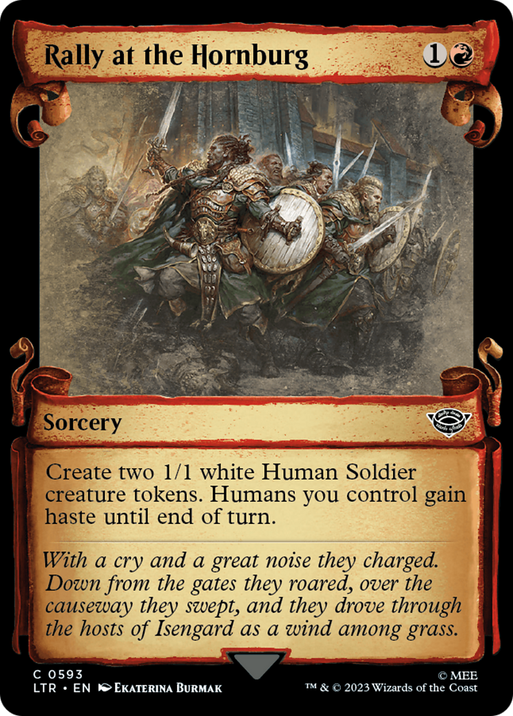 Magic: The Gathering - Rally at the Hornburg - The Lord of the Rings: Tales of Middle-earth