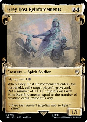 Magic: The Gathering - Grey Host Reinforcements Foil - Tales of Middle-earth Commander