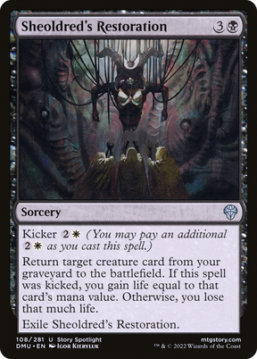 Magic: The Gathering - Sheoldred's Restoration Foil - Dominaria United