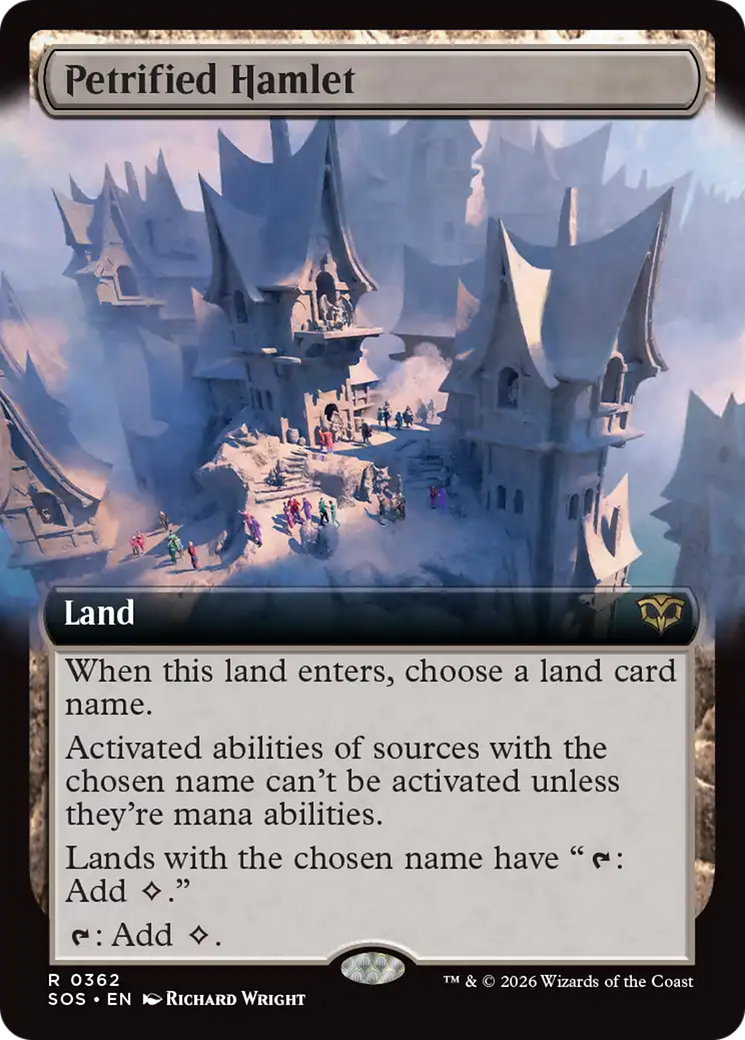 Magic: The Gathering - Petrified Hamlet - Secrets of Strixhaven