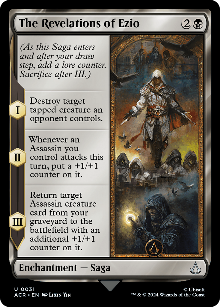 Magic: The Gathering - The Revelations of Ezio Foil - Assassin's Creed