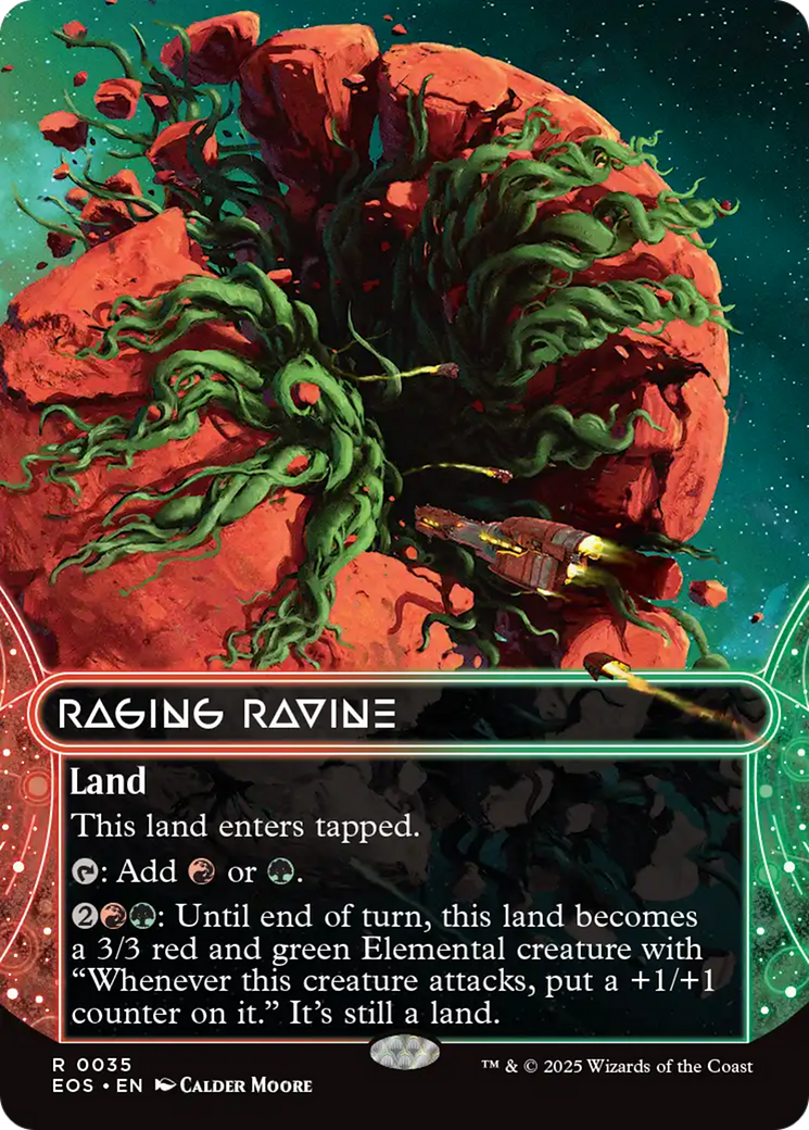 Magic: The Gathering - Raging Ravine - Edge of Eternities: Stellar Sights