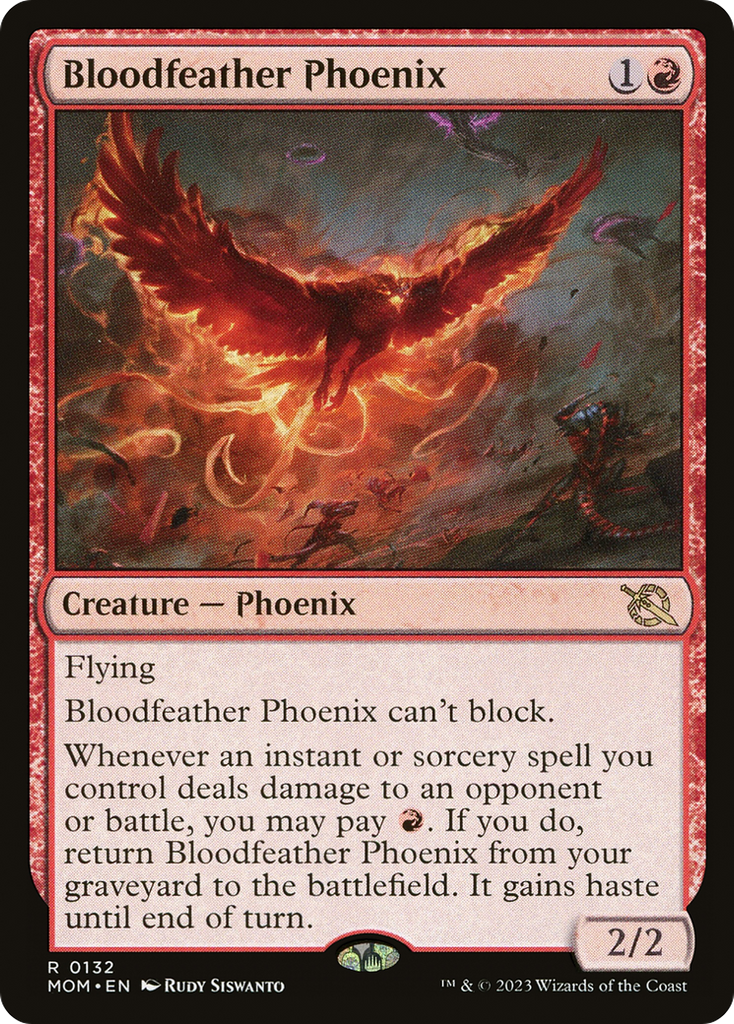 Magic: The Gathering - Bloodfeather Phoenix - March of the Machine