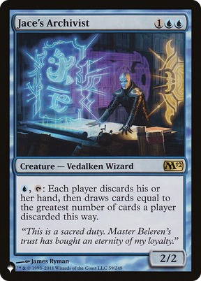 Magic: The Gathering - Jace's Archivist - The List