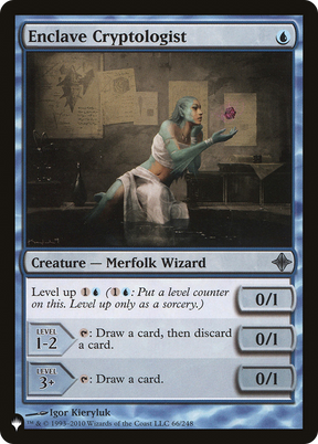 Magic: The Gathering - Enclave Cryptologist - The List