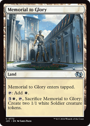 Magic: The Gathering - Memorial to Glory - Foundations Jumpstart