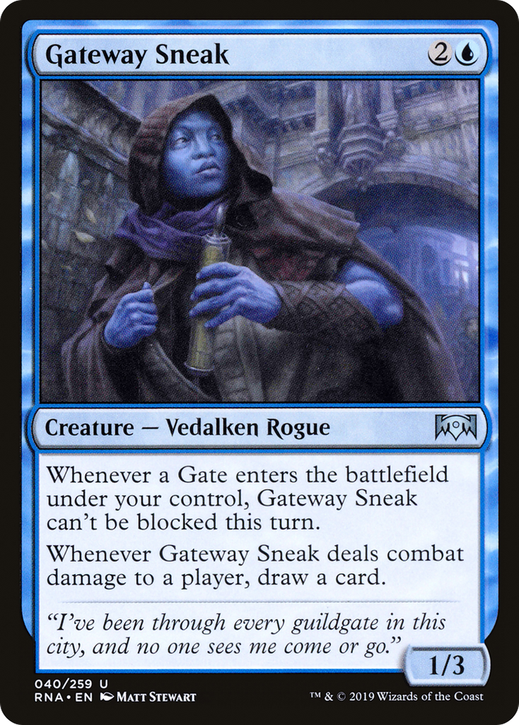 Magic: The Gathering - Gateway Sneak Foil - Ravnica Allegiance