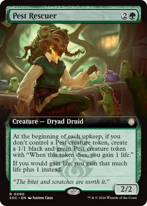 Magic: The Gathering - Pest Rescuer - Secrets of Strixhaven Commander