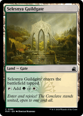 Magic: The Gathering - Selesnya Guildgate Foil - Ravnica Remastered