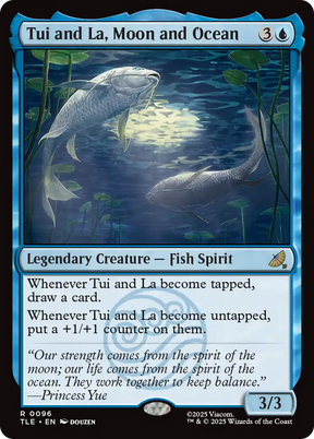 Magic: The Gathering - Tui and La, Moon and Ocean - Avatar: The Last Airbender Eternal