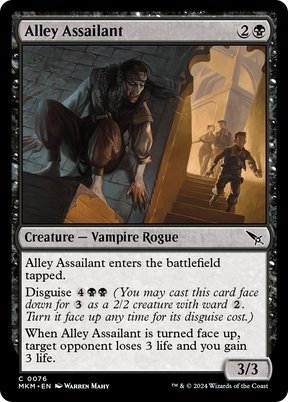 Magic: The Gathering - Alley Assailant - Murders at Karlov Manor