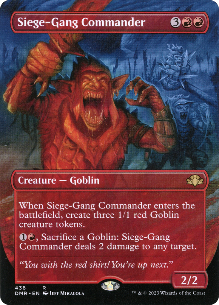 Magic: The Gathering - Siege-Gang Commander - Dominaria Remastered