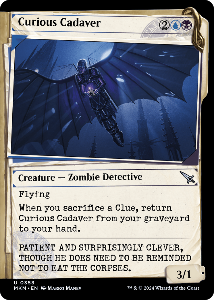 Magic: The Gathering - Curious Cadaver Foil - Murders at Karlov Manor